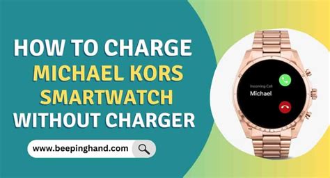 how to charge michael kors smartwatch|michael kors bradshaw smartwatch charger.